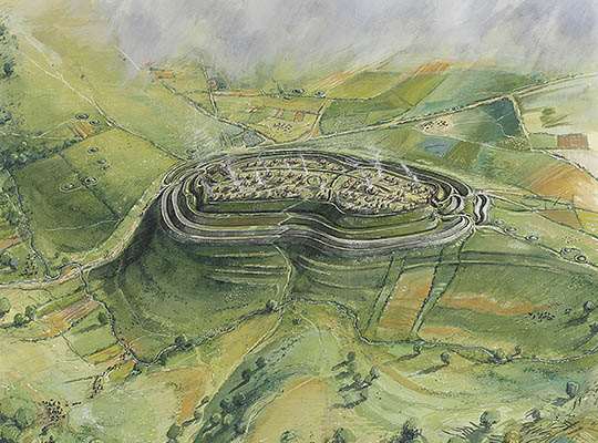 Il Forte di Maiden Castle, il più grande dell’età del ferro britannica
