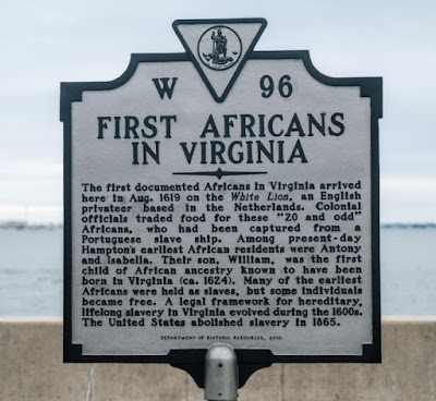 Immagine 2 first africans in virginia marker