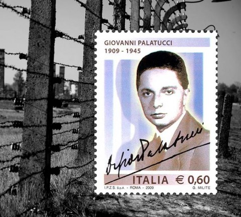 Fotomontaggio di francobollo commemorativo