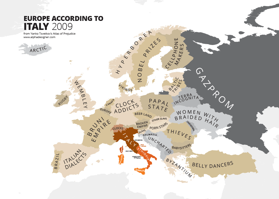 L'Europa secondo gli Italiani