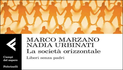 Copertina del libro La società orizzontale