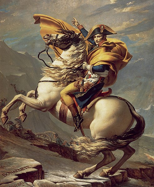 Napoleone attraversa il passo del Gran San Bernardo