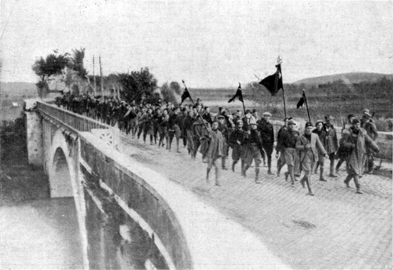 Marcia su Roma - Sul ponte Salario (28 ottobre 1922)