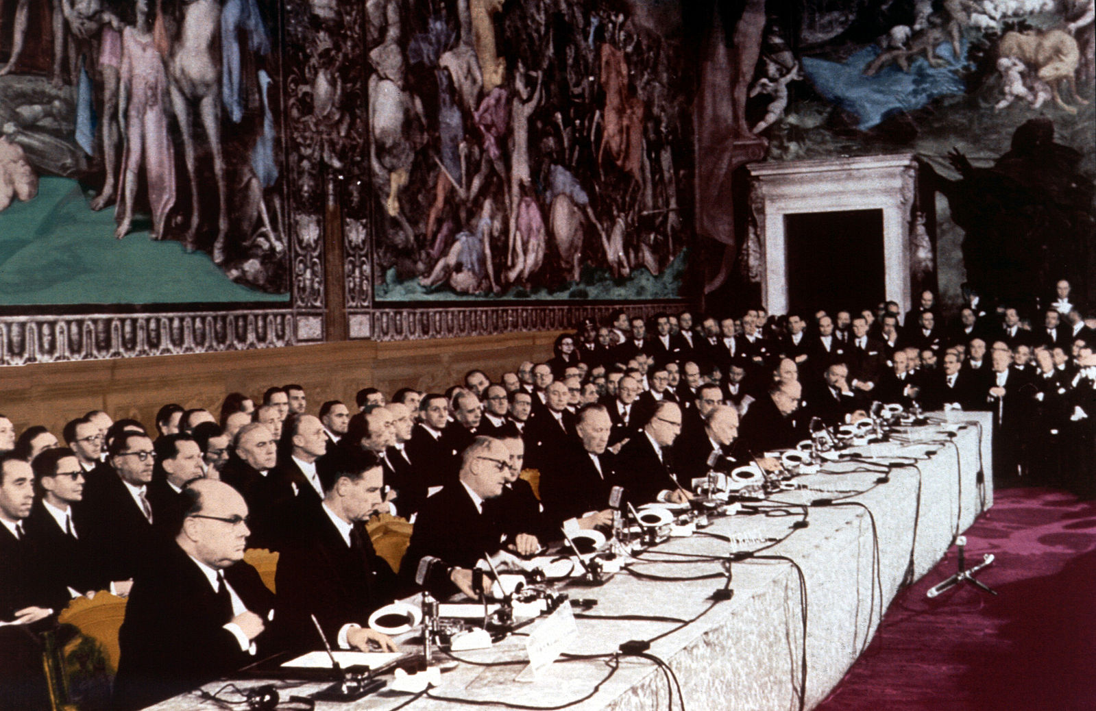 Firma dei Trattati di Roma (25 marzo 1957)