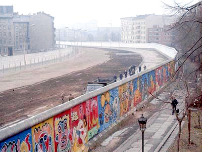 Il Muro di Berlino e la “striscia della morte” in Bethaniendamm (1986)