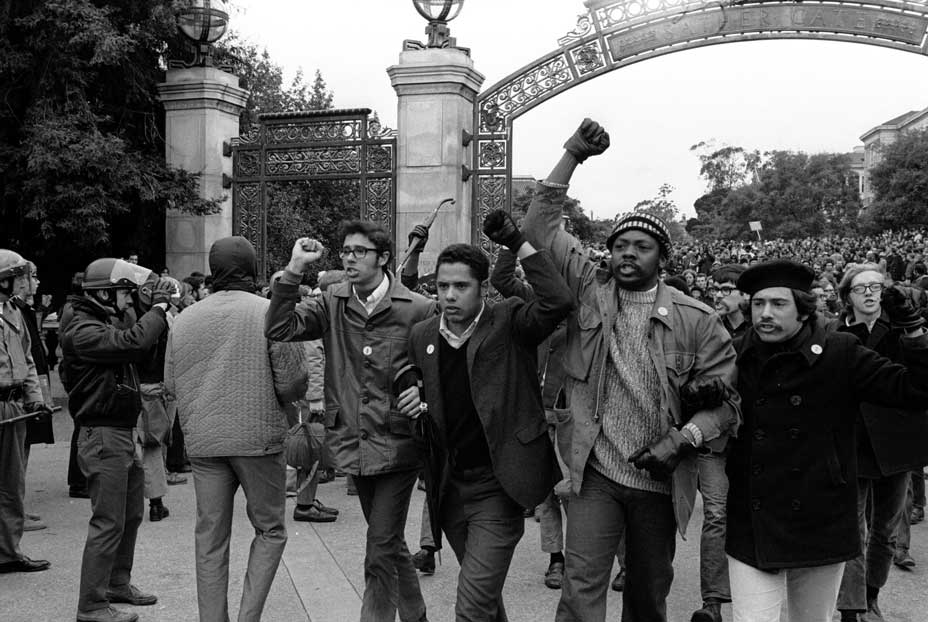 Proteste multietniche all’Università della California-Berkeley