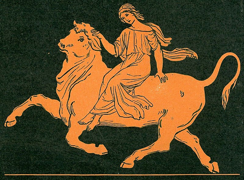 Mitologia greca: “Europa and Zeus”.