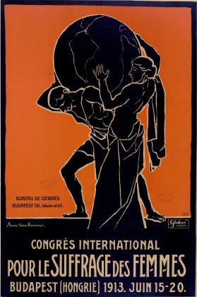 Congresso internazionale per il suffragio femminile, Budapest, 15-20 giugno, 1913.