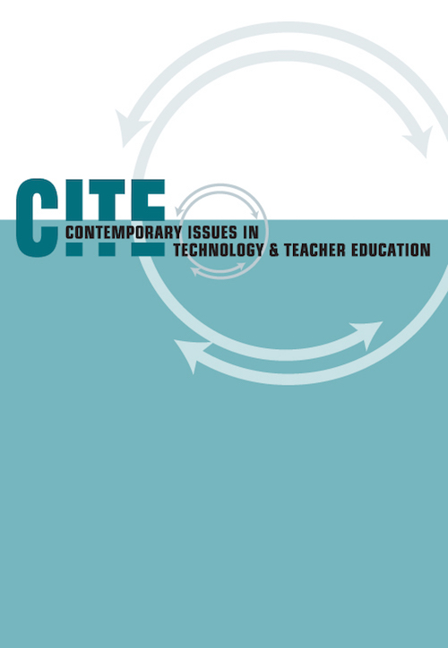 Copertina della rivista  «Contemporary Issues in Technology and Teacher Education»
