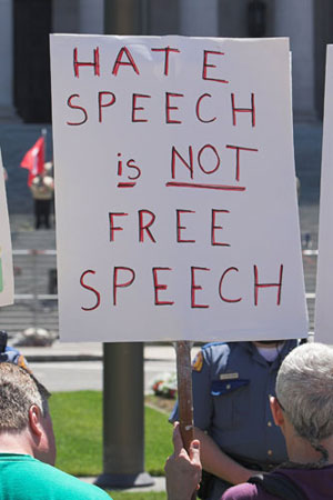 Immagine 6. Campagna vs hate speech