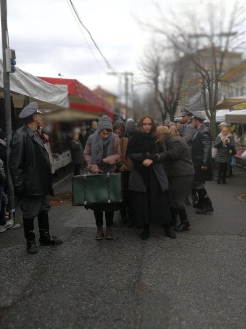 La shoah tra i banchi del mercato, Venaria Reale (Torino)