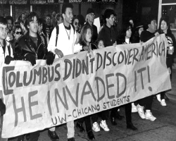 Immagine 4. Contro il Columbus Day