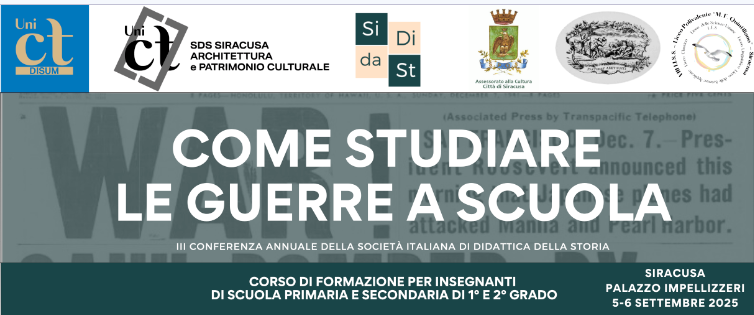 2025 07 02 11 17 06 III Conferenza annuale e corso di formazione Come studiare le guerre a scuola 